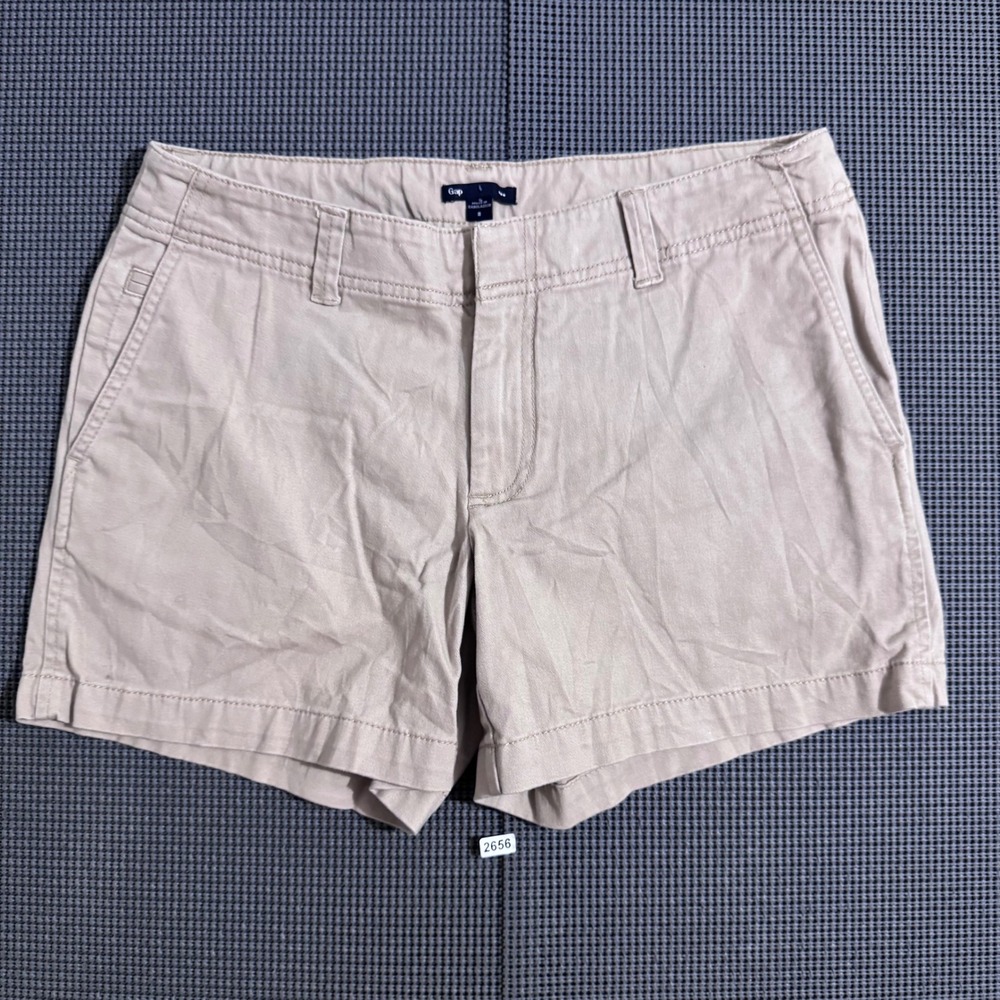 Gap Women Tan Chino Shorts Size 8
